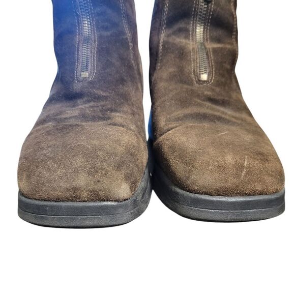 Aquatalia Weatherproof Shearling Lined Zip Up Womens Ankle Booties, Size 9 - Picture 4 of 11